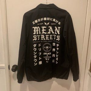 fatlace x Vertex illest JDM Japanese Drift Coach Jacket Size Medium